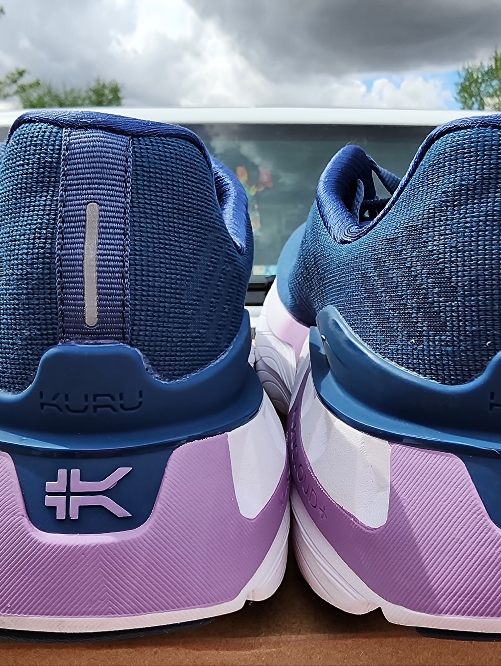 KURU Triple MAX Ion Blue with Purple Accent Women's Athletic Shoe! - Picture 5 of 7